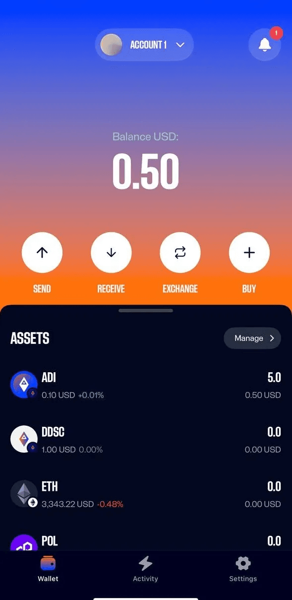 ADI Wallet