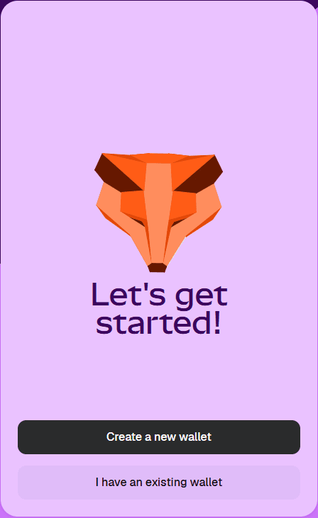 starting on metamask