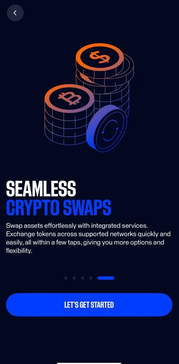 Seamless Crypto Swaps
